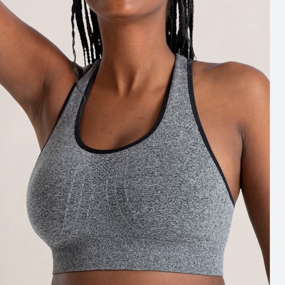 Truekind® by Shapermint Seamless Racerback Sports Bra Size L - Picture 1 of 12